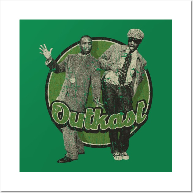 RETRO STYLE - OUTKAST  HIPHOP 70S Wall Art by MZ212